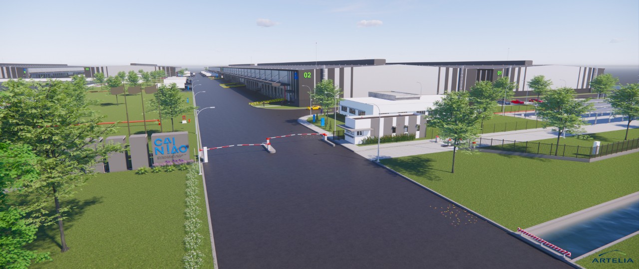 Hình ảnh của Cho Thuê Kho Cainiao Tại Kcn Phú An Thạnh, Bến Lức, Long An – Giải Pháp Logistics Toàn Diện
