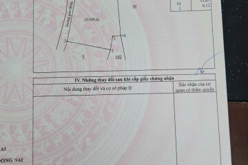 Bán Đất 2 Mặt Tiền – Xã Phước Long, Long Thành, Đồng Nai